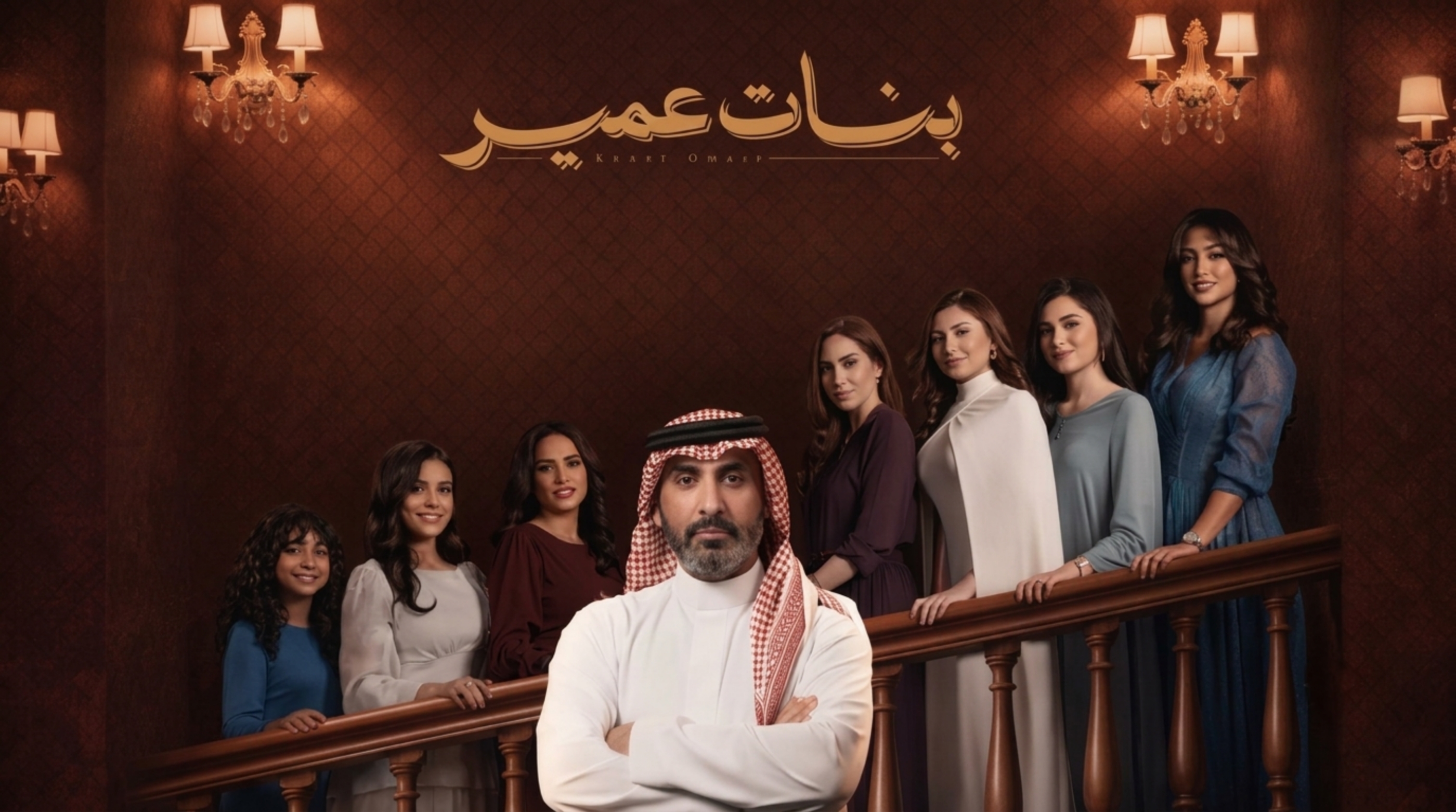 مسلسل بنات عمير الحلقة 17 السابعة عشر